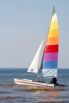 small catamaran