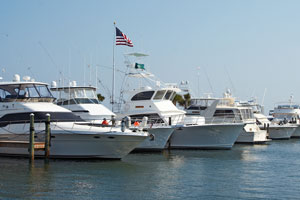 boats in an Alabama Gulf Coast marina