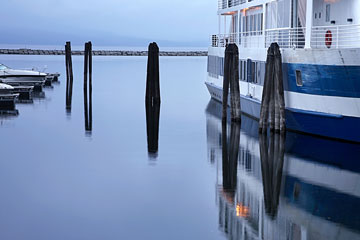 boats on the Burlington waterfront