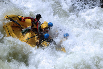 whitewater rafting on the Colorado River