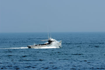 fishing boat near the Delaware coast