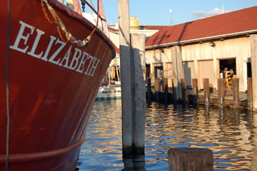 commercial fishing boat - Barnegat Bay, New Jersey