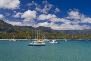 Hanley Bay Marina, Kauai, Hawaii